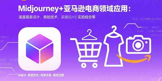 (15777期)Midjourney+电商领域商业应用:涵盖服装设计、换脸技术、实拍结合等-有道网创