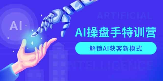 （13915期）AI-操盘手特训营，解锁AI获客新模式，全面掌握AI商业应用与提示词技巧-有道网创