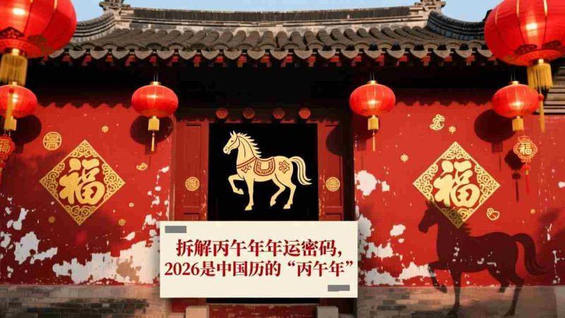 （17038期）付费文章：拆解丙午年年运密码，2026是中国历的“丙午年”-有道网创