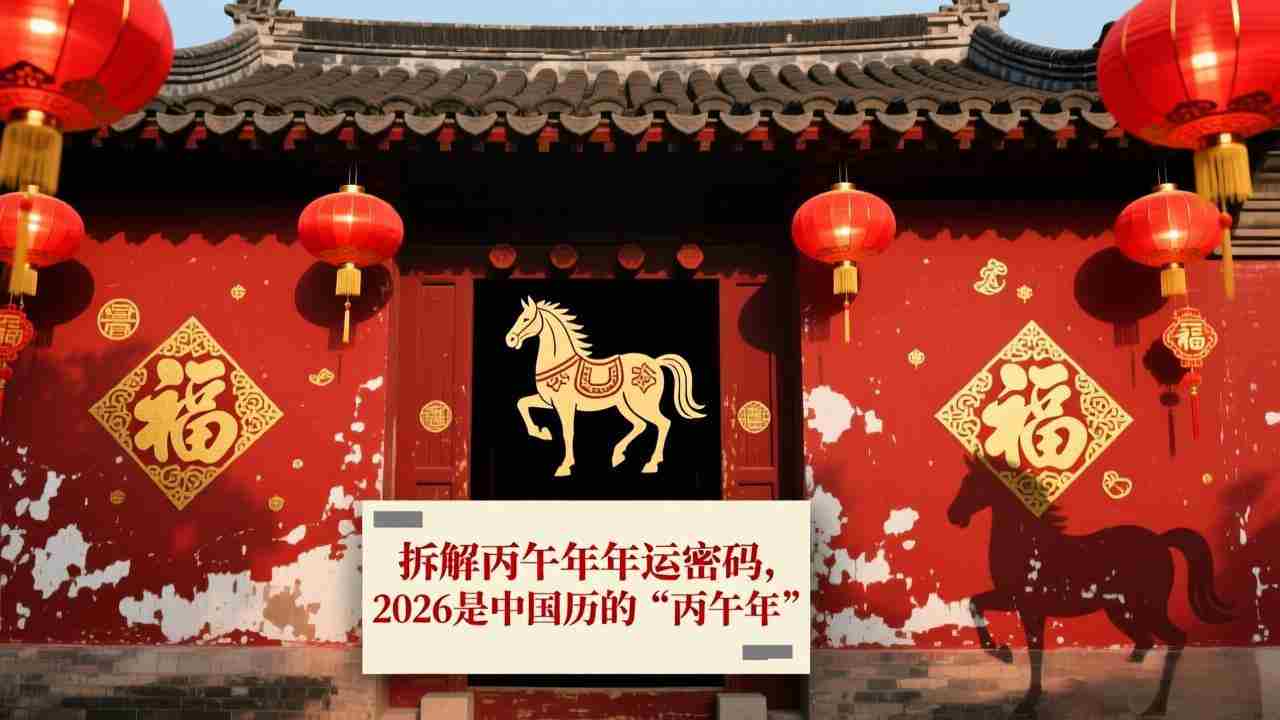 （17038期）付费文章：拆解丙午年年运密码，2026是中国历的“丙午年”-有道网创