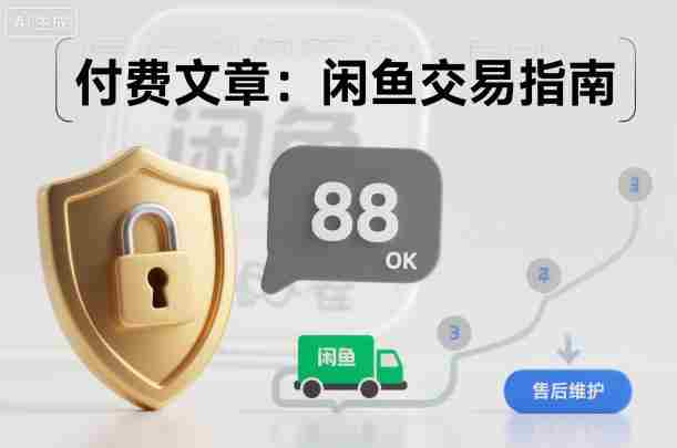 付费文章：闲鱼交易指南，怎么才能降低被坑被马扁的概率-有道网创