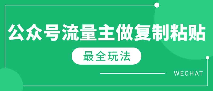（14333期）最新完整Ai流量主爆文玩法，每天只要5分钟做复制粘贴，每月轻松10000+-有道网创