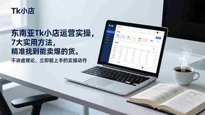 （17041期）东南亚Tk小店运营实操，7大实用方法，精准找到能卖爆的货。不讲虚理论，立即能上手的实操动作-有道网创
