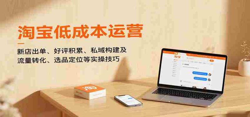 淘宝低成本运营，新店出单、好评积累、私域构建及流量转化、选品定位等（更新10月）-有道网创
