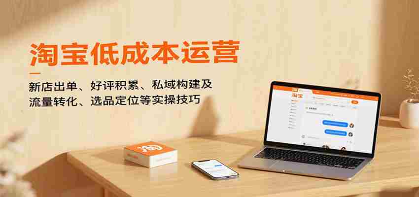 淘宝低成本运营，新店出单、好评积累、私域构建及流量转化、选品定位等（更新10月）-有道网创
