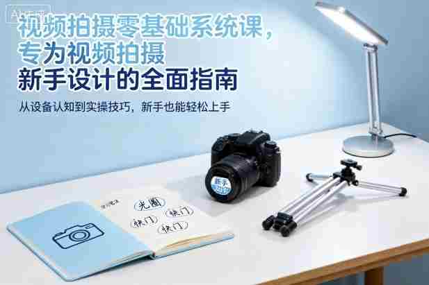 视频拍摄零基础系统课，专为视频拍摄新手设计的全面指南-有道网创