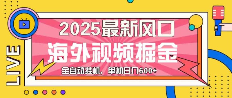 （13649期）最近风口，海外视频掘金，看海外视频广告 ，轻轻松松日入600+-有道网创