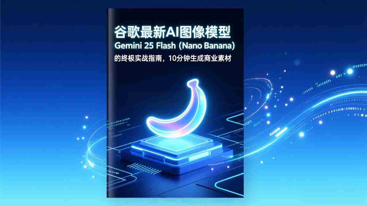 （17111期）谷歌最新AI图像模型Gemini 2.5 Flash（Nano Banana）的终极实战指南，10分钟生成商业素材-有道网创