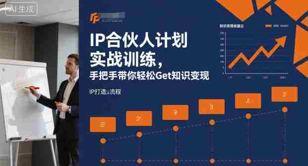 IP合伙人计划实战训练，手把手带你轻松Get知识变现-有道网创