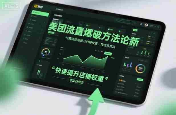 美团流量爆破方法论，付费流快速提升店铺权重，带动自然流-有道网创