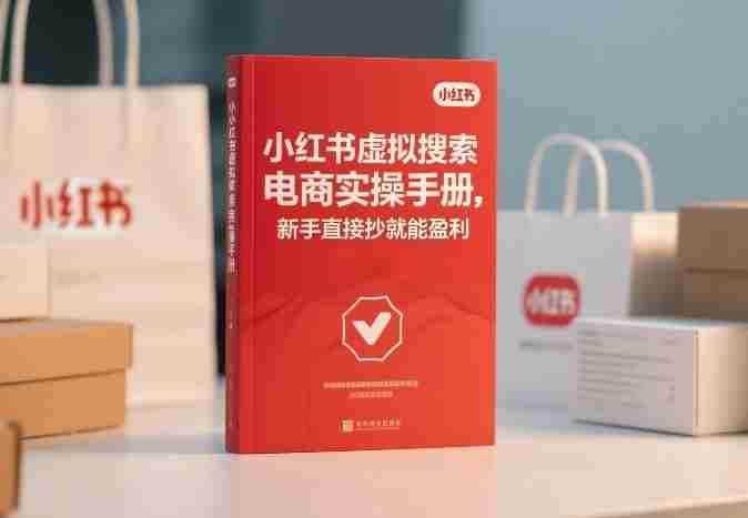 小红书​⁠‬​​⁠​‌​‬​⁠​‬‍‍‌​​​‬‌‍⁠​​​‌​⁠⁠​‬​​‬​​​​‌​‍虚拟搜索电商实操手册，新手直接抄就能盈利-有道网创