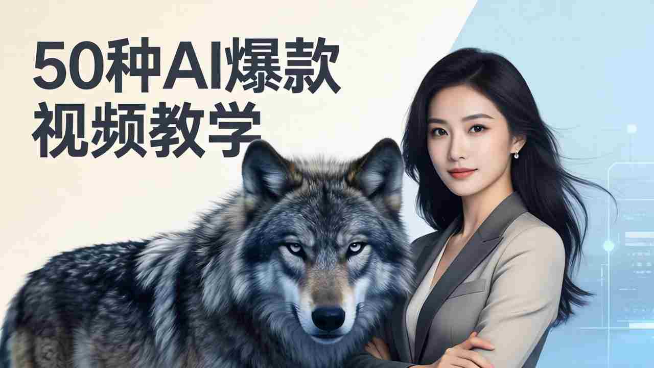 （17815期）50种AI爆款视频教学：影视级古诗词+治愈萌宠+山海经蛟龙，高阶宝典商业落地-有道网创