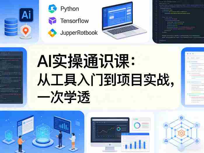 AI实操通识课，从工具入门到项目实战，一次学透-有道网创
