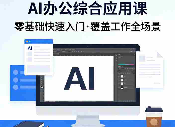 AI办公综合应用课，零基础快速入门，覆盖了工作中各种应用场景-有道网创