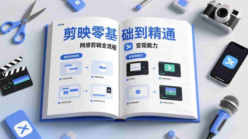 (17473期)剪映零基础也能快速上手,从入门到精通掌握网感剪辑全流程,掌握能直接变现的剪辑能力-有道网创