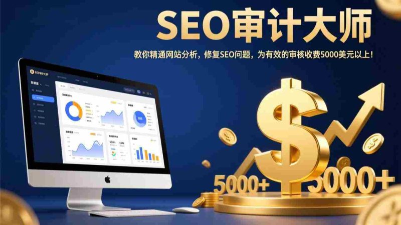 （17500期）SEO审计大师：教你精通网站分析，修复SEO问题，为有效的审核收费5000美元以上！-有道网创