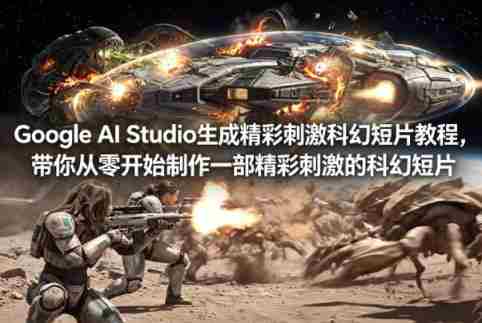 Google AI Studio生成精彩刺激科幻短片教程，带你从零开始制作一部精彩刺激的科幻短片【双语字幕】-有道网创