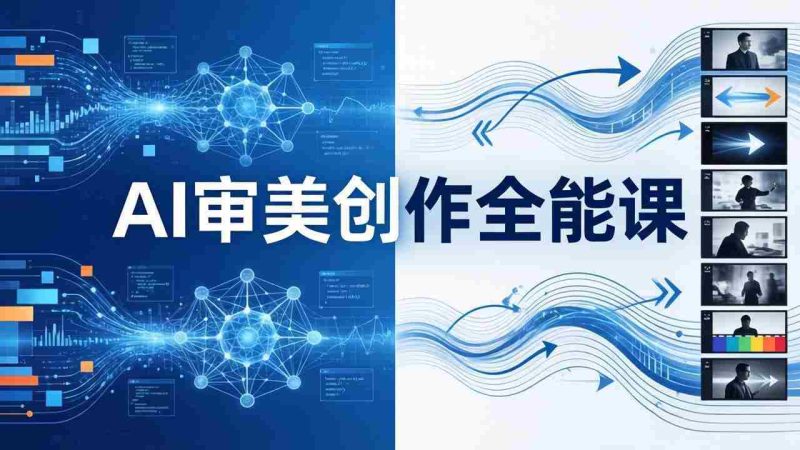 (17973期)AI审美创作全能课:MJ+Seedance+模型训练+影视分镜+编剧,一站式掌握AI艺术创作-有道网创