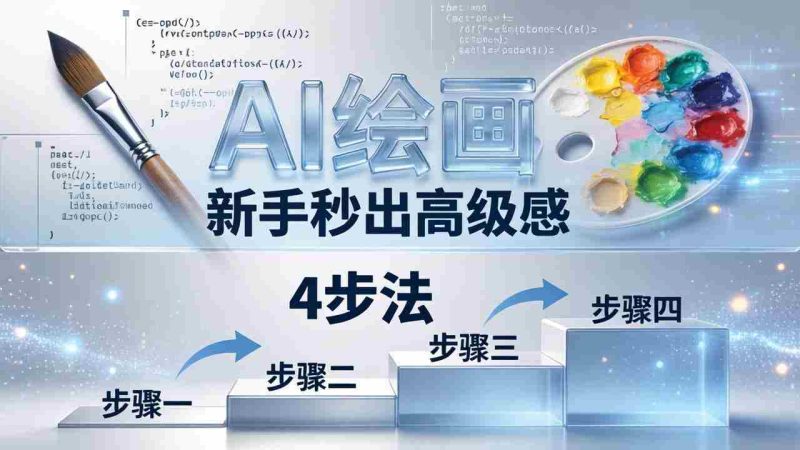 (18225期)AI绘画入门别再硬磕了!即梦4步法:万能提示词公式+BRTR框架,新手秒出高级感-有道网创