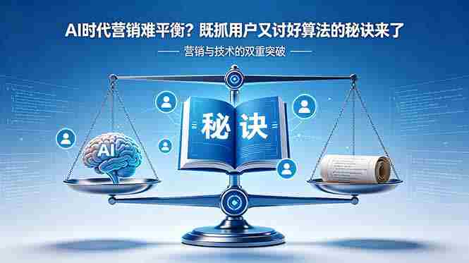 (18600期)AI时代营销难平衡?既抓用户又讨好算法的秘诀来了【原创双语字幕】-有道网创