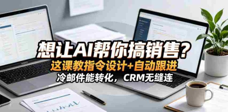 想让AI帮你搞销售?这课教指令设计+自动跟进,冷邮件能转化,CRM无缝连!【原创双语字幕】-有道网创
