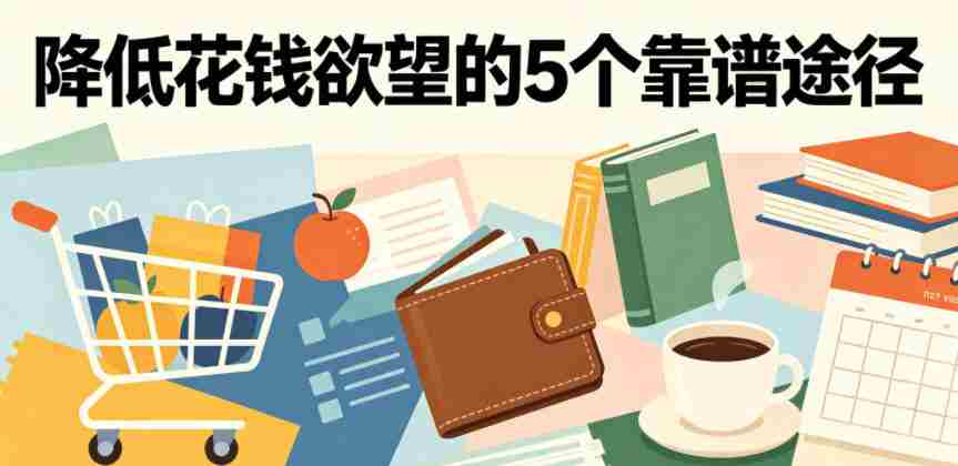 付费文章:降低花钱欲望的5个靠谱途径