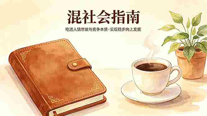 (18282期)付费文章:混社会指南,吃透人情世故与竞争本质,实现稳步向上发展-有道网创