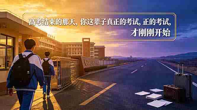 (18968期)付费文章:高考结束的那天,你这辈子真正的考试,才刚刚开始-有道网创