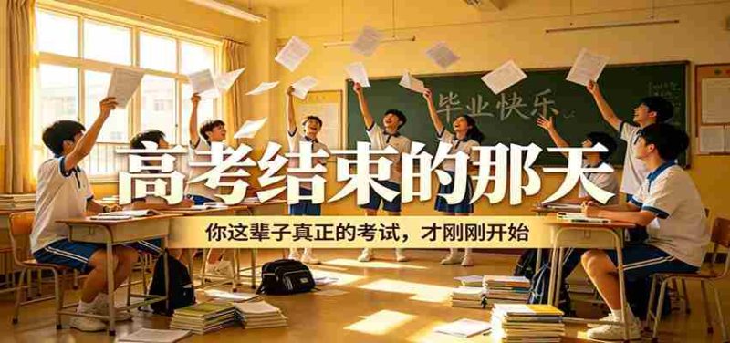 公众号付费文章《高考结束的那天,你这辈子真正的考试,才刚刚开始》-有道网创