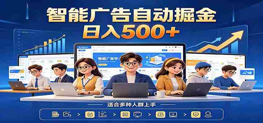 AI风口项目，全程解放双手，后台自动运行赚取收益，每天稳定收益500+-有道网创
