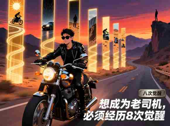 付费文章:想成为老司机,必须经历8次觉醒