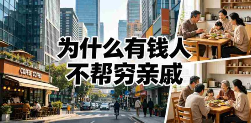 付费文章：为什么有钱人不帮穷亲戚？-有道网创