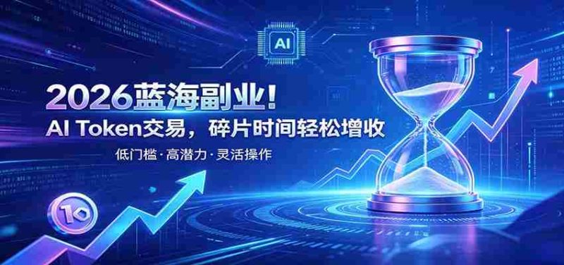 AI Token算力赛道!普通人可入局的数字副业,零门槛快速起步-有道网创