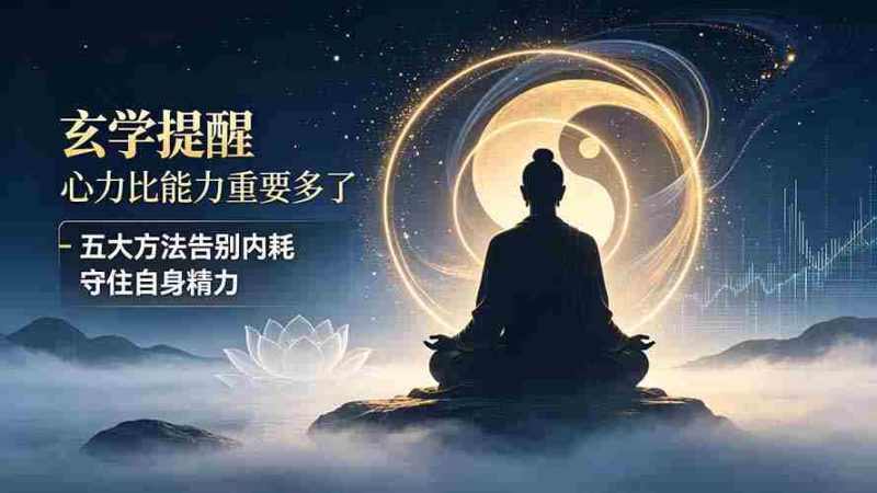 (19474期)付费文章:玄学提醒-心力比能力重要多了,五大方法告别内耗守住自身精力-有道网创