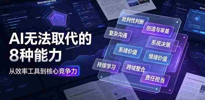 付费文章:AI无法取代的8种能力-有道网创