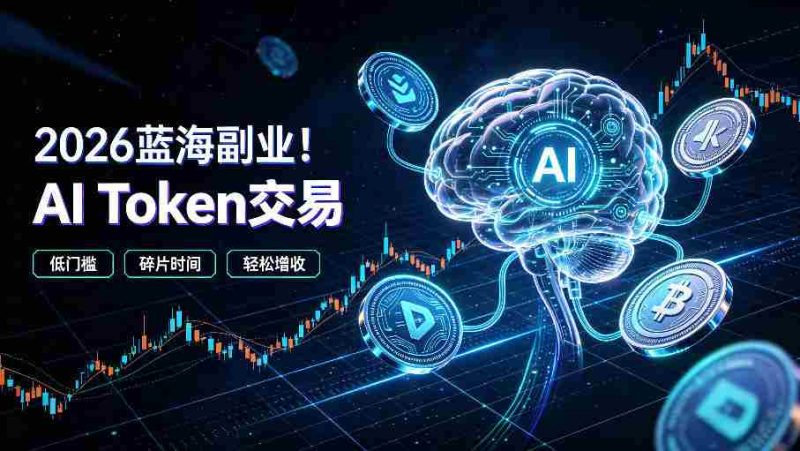 2026全新风口副业|AI智能Token交易,空闲时间轻松 賺 收益,无需全天盯盘【揭秘】-有道网创