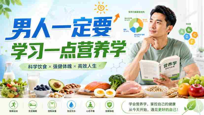 付费文章:男人一定要学习一点营养学