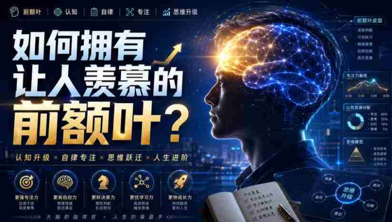付费文:如何拥有让人羡慕的前额叶?-有道网创