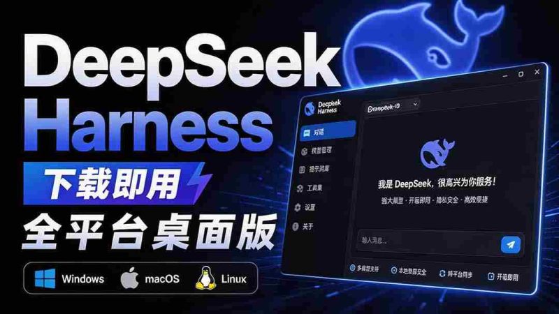 （20072期）Github上近20万 Stars ，Harness 现在可以双击运行使用了， Harness 全平台桌面版 DSH Desktop-有道网创
