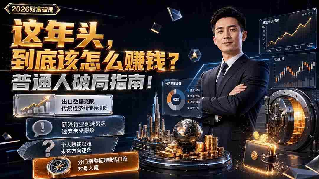 （19660期）付费文章：这年头，到底该怎么赚钱？普通人破局指南！-有道网创