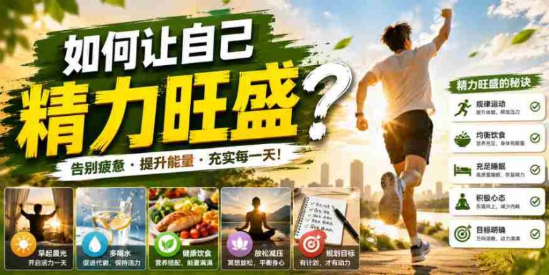 付费文章:如何让自己精力旺盛?-有道网创