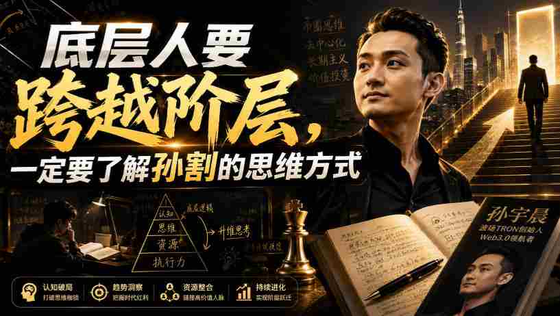 付费文章：底层人要跨越阶层，一定要了解孙割的思维方式-有道网创