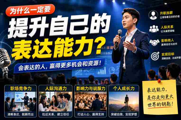 付费文章:为什么一定要提升自己的表达能力?-有道网创
