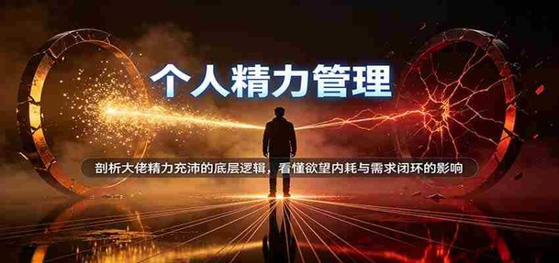 揭秘成功人士高效能量运用秘诀:揭秘内耗欲望与需求循环的关键作用-有道网创