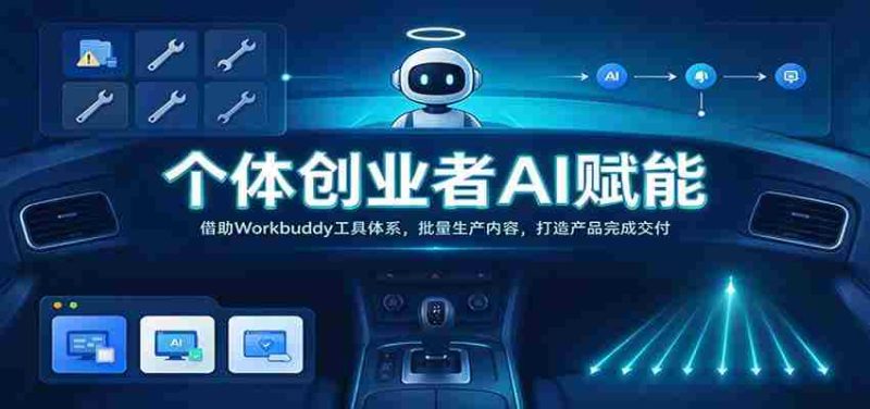 AI助力个人创业者:Workbuddy工具群助力高效内容产出,实现产品交付无忧-有道网创
