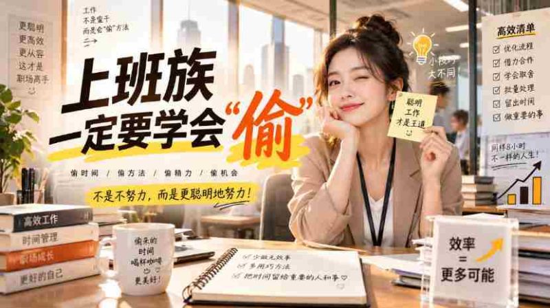 某社群精选付费文:上班族一定要学会“偷“-有道网创