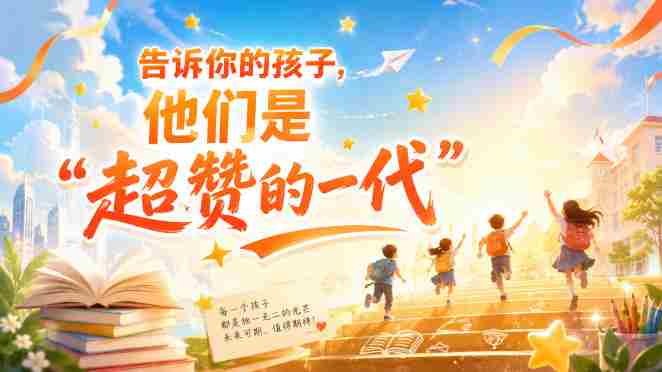 某付费社群专属文章：告诉你的孩子，他们是“超赞的一代”。-有道网创