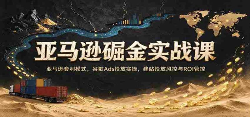 探索亚马逊商机秘籍:深入套利策略,实操谷歌广告投放,网站营销风险控制与收益最大化指南-有道网创