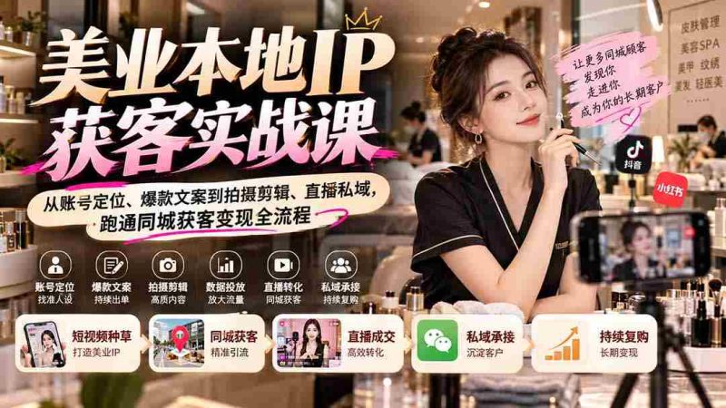 揭秘美业获客秘籍:全方位攻略,助你玩转本地市场-有道网创