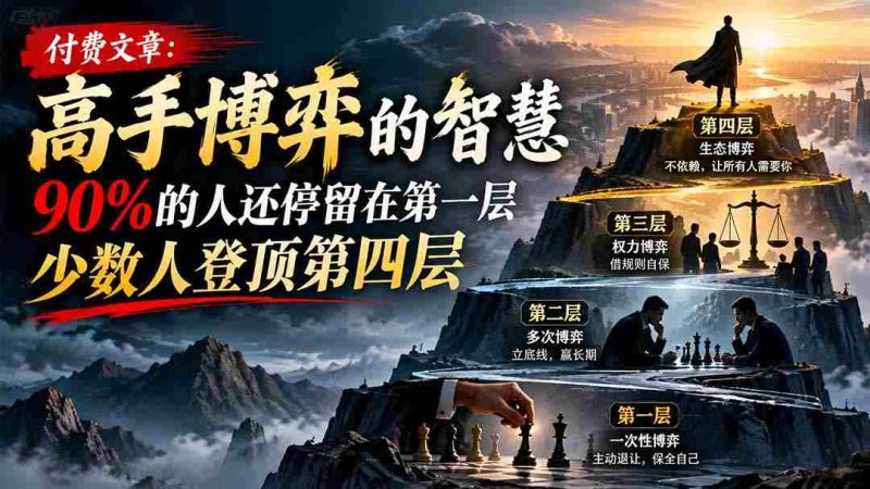 解锁深度思维：绝大多数人止步第一阶，唯有少数达人攀至巅峰第四层-有道网创